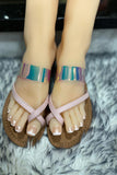 Aliyah Pink Halo Sandals